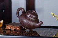 《华容壶》宜兴紫砂壶高级工艺美术师手工红砂紫泥容天泡茶壶茶具