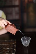 《云卷飞泉》宜兴紫砂壶高级工艺美术师手工降坡泥降坡泥茶壶茶具四方