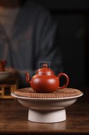 《梨形》宜兴紫砂壶实力派名家纯手工朱泥泡茶壶梨形茶具