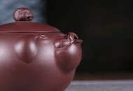 《招财进宝》宜兴紫砂壶纯手工330泡茶壶