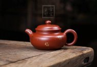 《百福仿古》宜兴紫砂壶手工助理工艺美术师大师收藏级茶壶大红袍