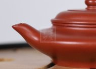 《虚扁》宜兴紫砂壶助理工艺美术师全手工大红袍泡茶壶虚扁茶具