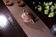 《仿古》宜兴底槽青紫砂壶全纯手工茗家仿古紫砂茶壶