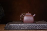 《墩方》宜兴紫砂壶工艺美术师纯手工紫泥汉方茶壶紫砂茶具