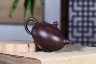《玉乳》宜兴紫砂壶实力派名家手工紫泥圆珠茶壶