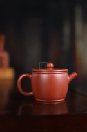 《汉瓦》宜兴紫砂壶朱泥助理工艺美术师手工汉瓦茶壶茶具