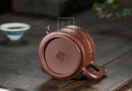 《富贵竹节套组》宜兴紫砂壶套组紫砂泡茶壶紫泥手工工艺美术师紫砂茶具
