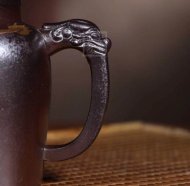 《柴烧龙腾盛世》宜兴紫砂壶宫灯高级工艺美术师手工黄龙山底槽青壶家用高级工艺美术师茶壶套装精品