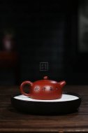 《半月》宜兴紫砂壶工艺美术师纯手工大红袍半月大泡茶壶