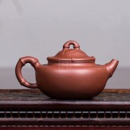 《佛肚竹》宜兴紫砂壶茶壶工艺美术师手工清水泥