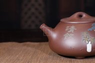 《石瓢》石瓢宜兴紫砂壶纯手工高级工艺美术师茶壶底槽青