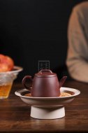 《剑流高瓢套组》宜兴紫砂壶民间艺人纯手工底槽青石瓢茶壶茶杯茶具