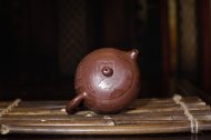 《荷韵西施》宜兴实力派名家手工紫砂壶西施全手工紫泥泡茶壶