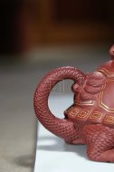 《金龟出海》宜兴紫砂壶高级工艺美术师纯手工底槽青创新壶茶壶紫砂茶具