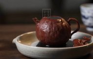 《大吉》红降坡泥宜兴紫砂壶工艺美术员全手工瓜器茶具