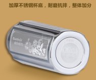 《纯银保健杯》本色宜兴紫砂壶全手工茶具