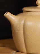 《菊蕾》宜兴紫砂壶助理工艺美术师手工标本级本山段泥泡茶壶菊蕾茶具