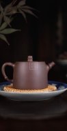 《汉铎》宜兴紫砂壶实力派艺人纯手工紫泥茶壶全手工汉铎紫砂壶