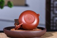 《仿古》宜兴紫砂壶朱泥大红袍仿古高级工艺美术师手工茶壶茶具