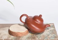 《华颖》宜兴高级工艺美术师手工紫砂壶大红袍料茶壶华颖茶具