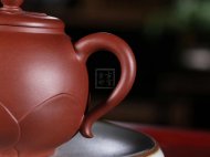 《绽放》宜兴紫砂壶宫灯紫砂泡茶壶底槽青手工高级工艺美术师紫砂茶具