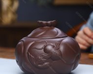 鱼化龙茶叶罐