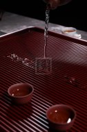《胶木茶盘》宜兴紫砂壶手工泡茶壶茶具咖啡色