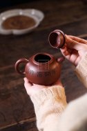 《三足乳丁》宜兴紫砂茶壶实力派名家保真纯手工紫泥乳鼎