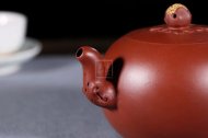 《添香》宜兴名家杨军保工艺美术师手工一粒珠紫砂壶茶壶大红袍