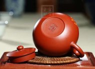 《玉兰圆珠》宜兴紫砂壶名家全手工泡茶壶工艺美术师大师大红袍圆珠