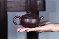 《碗玉》宜兴紫砂壶实力派名家纯手工创新泡茶壶紫泥茶具