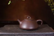 《子冶石瓢》宜兴紫砂壶石瓢助理工艺美术师手工紫砂壶紫泥泡茶壶茶具
