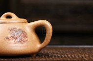 《石瓢》宜兴段泥紫砂壶全手工茶壶助理工艺美术师老师石瓢