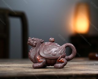 火焰龟龙壶