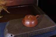 《宽口石瓢》宜兴紫泥紫砂壶纯手工茶壶茶具