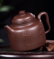 《高德钟》宜兴紫泥高级工艺美术师手工紫砂壶茶具德钟