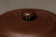 《扁腹》宜兴紫砂壶仿古紫泥泡茶壶