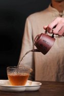 《剑流高瓢套组》宜兴紫砂壶民间艺人纯手工底槽青石瓢茶壶茶杯茶具
