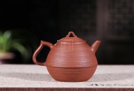 《朴雅》宜兴紫砂壶原红降坡泥全手工纯手工茶壶茶具创新壶