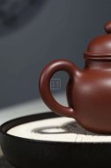 《掇球》纯手工民间实力派宜兴紫砂掇球壶紫泥泡茶壶套壶