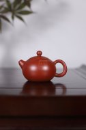 《西施》宜兴紫砂壶西施助理工艺美术师手工大红袍茶壶