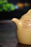 《秦权》宜兴紫砂壶助理工艺美术师手工黄龙山本山段泥秦权茶壶茶具