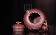 《福禄一生》宜兴紫砂壶手工工艺美术师紫泥壶茶壶创新壶茶具