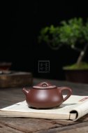 《石瓢》紫砂壶宜兴工艺美术员纯手工八十年代紫泥石瓢泡茶壶