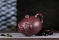 《招财进宝》宜兴紫砂壶纯手工330泡茶壶