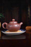 《润珠》宜兴紫砂壶助理工艺美术师手工底槽青泡茶壶具圆珠