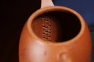 《龙蛋》宜兴金降坡泥工艺美术师手工紫砂壶茶具龙旦