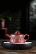 《玉龙》宜兴底槽青紫砂壶工艺美术师全手工创新壶茶壶