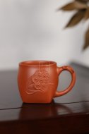 《带把莲蓬品茗杯》