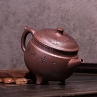 《神鼎》宜兴紫砂壶工艺美术师手工紫泥泡茶壶茶具